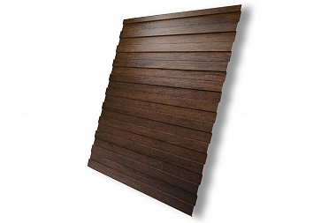 Профнастил C8A 0,45 Print Premium Antique Wood TwinColor